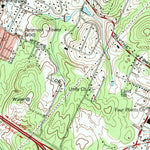 United States Geological Survey East Cleveland, TN (1976, 24000-Scale) digital map
