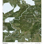 United States Geological Survey East Columbia, TX (2010, 24000-Scale) digital map