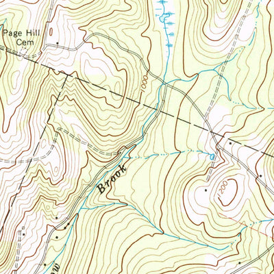United States Geological Survey East Corinth, VT (1973, 24000-Scale) digital map