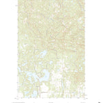 United States Geological Survey East Crooked Lake, MN (2022, 24000-Scale) digital map