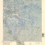 United States Geological Survey East Delta, LA (1954, 62500-Scale) digital map