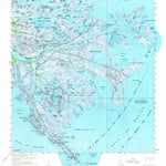 United States Geological Survey East Delta, LA (1958, 62500-Scale) digital map