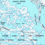 United States Geological Survey East Delta, LA (1958, 62500-Scale) digital map