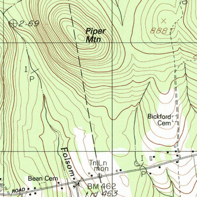 United States Geological Survey East Dixmont, ME (1982, 24000-Scale) digital map