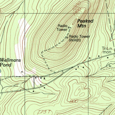 United States Geological Survey East Dixmont, ME (1982, 24000-Scale) digital map