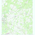 United States Geological Survey East Dublin, GA (1974, 24000-Scale) digital map