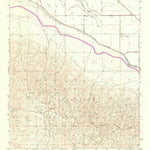 United States Geological Survey East Elk Hills, CA (1954, 24000-Scale) digital map