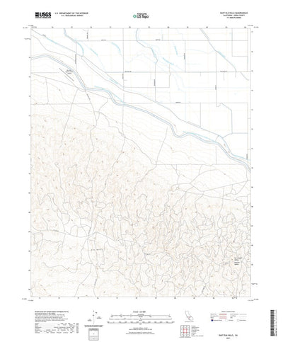 United States Geological Survey East Elk Hills, CA (2021, 24000-Scale) digital map