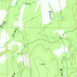 United States Geological Survey East Elm Creek, TX (1970, 24000-Scale) digital map