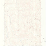 United States Geological Survey East Evacuation Creek, CO (1964, 24000-Scale) digital map