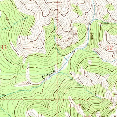 United States Geological Survey East Fork Basin, WY (1967, 24000-Scale) digital map