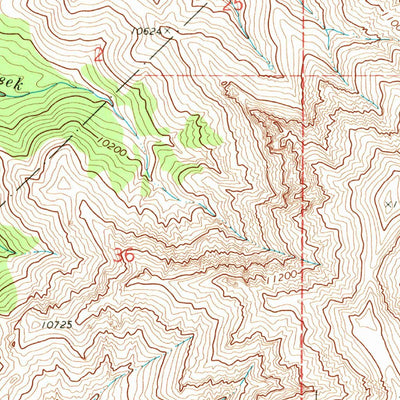 United States Geological Survey East Fork Basin, WY (1967, 24000-Scale) digital map