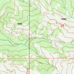 United States Geological Survey East Fork Basin, WY (1991, 24000-Scale) digital map