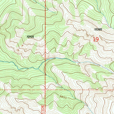 United States Geological Survey East Fork Basin, WY (1991, 24000-Scale) digital map