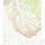United States Geological Survey East Fork Kutz Canyon, NM (1985, 24000-Scale) digital map