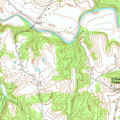 United States Geological Survey East Fork, KY (1973, 24000-Scale) digital map