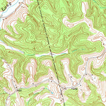 United States Geological Survey East Fork, KY (1973, 24000-Scale) digital map