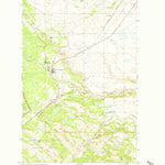 United States Geological Survey East Glacier Park, MT (1968, 24000-Scale) digital map