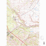 United States Geological Survey East Glacier Park, MT (1995, 24000-Scale) digital map