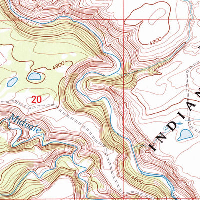 United States Geological Survey East Glacier Park, MT (1995, 24000-Scale) digital map
