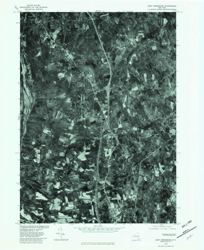 United States Geological Survey East Greenbush, NY (1978, 24000-Scale) digital map