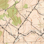 United States Geological Survey East Greenville, PA (1943, 31680-Scale) digital map