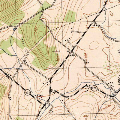 United States Geological Survey East Greenville, PA (1943, 31680-Scale) digital map