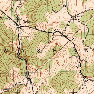 United States Geological Survey East Greenville, PA (1943, 31680-Scale) digital map