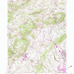 United States Geological Survey East Greenville, PA (1956, 24000-Scale) digital map