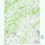 United States Geological Survey East Greenville, PA (1992, 24000-Scale) digital map