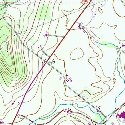 United States Geological Survey East Greenville, PA (1992, 24000-Scale) digital map