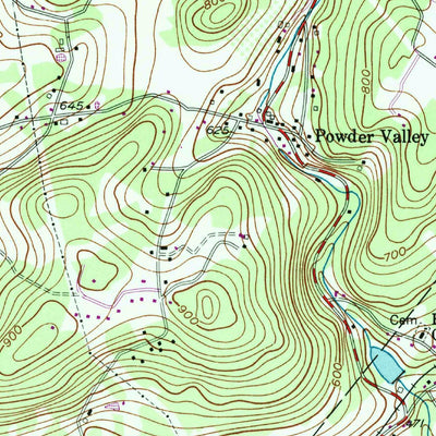 United States Geological Survey East Greenville, PA (1992, 24000-Scale) digital map