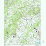 United States Geological Survey East Greenville, PA (1999, 24000-Scale) digital map