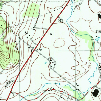 United States Geological Survey East Greenville, PA (1999, 24000-Scale) digital map