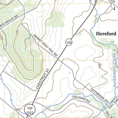 United States Geological Survey East Greenville, PA (2023, 24000-Scale) digital map