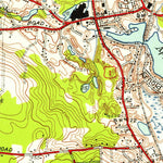 United States Geological Survey East Greenwich, RI (1942, 24000-Scale) digital map