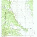 United States Geological Survey East Hamilton, TX-LA (1984, 24000-Scale) digital map