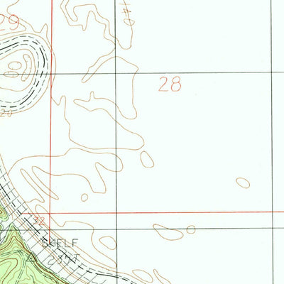 United States Geological Survey East Hamilton, TX-LA (1984, 24000-Scale) digital map