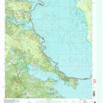 United States Geological Survey East Hamilton, TX-LA (2003, 24000-Scale) digital map