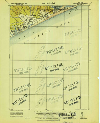 United States Geological Survey East Hampton, NY (1921, 62500-Scale) digital map