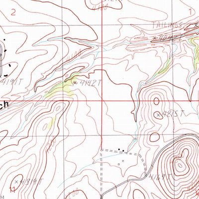 United States Geological Survey East Helena, MT (1985, 24000-Scale) digital map