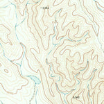 United States Geological Survey East Hunter Canyon, TX (1970, 24000-Scale) digital map