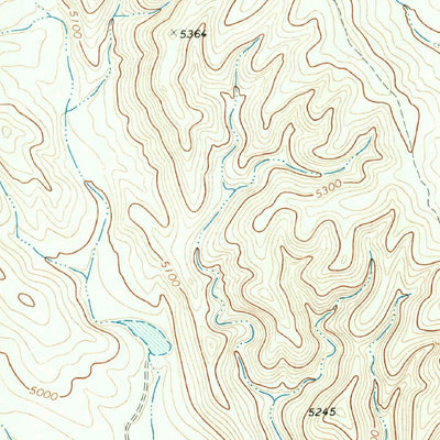 United States Geological Survey East Hunter Canyon, TX (1970, 24000-Scale) digital map