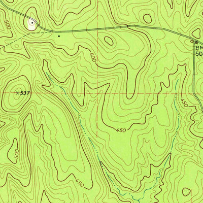 United States Geological Survey East Juliette, GA (1973, 24000-Scale) digital map