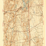 United States Geological Survey East Killingly, CT-RI (1945, 31680-Scale) digital map