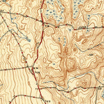 United States Geological Survey East Killingly, CT-RI (1945, 31680-Scale) digital map
