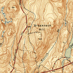 United States Geological Survey East Killingly, CT-RI (1945, 31680-Scale) digital map