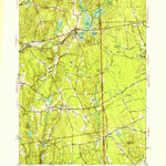 United States Geological Survey East Killingly, CT-RI (1950, 31680-Scale) digital map