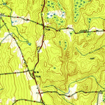 United States Geological Survey East Killingly, CT-RI (1950, 31680-Scale) digital map