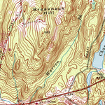 United States Geological Survey East Killingly, CT-RI (1955, 24000-Scale) digital map